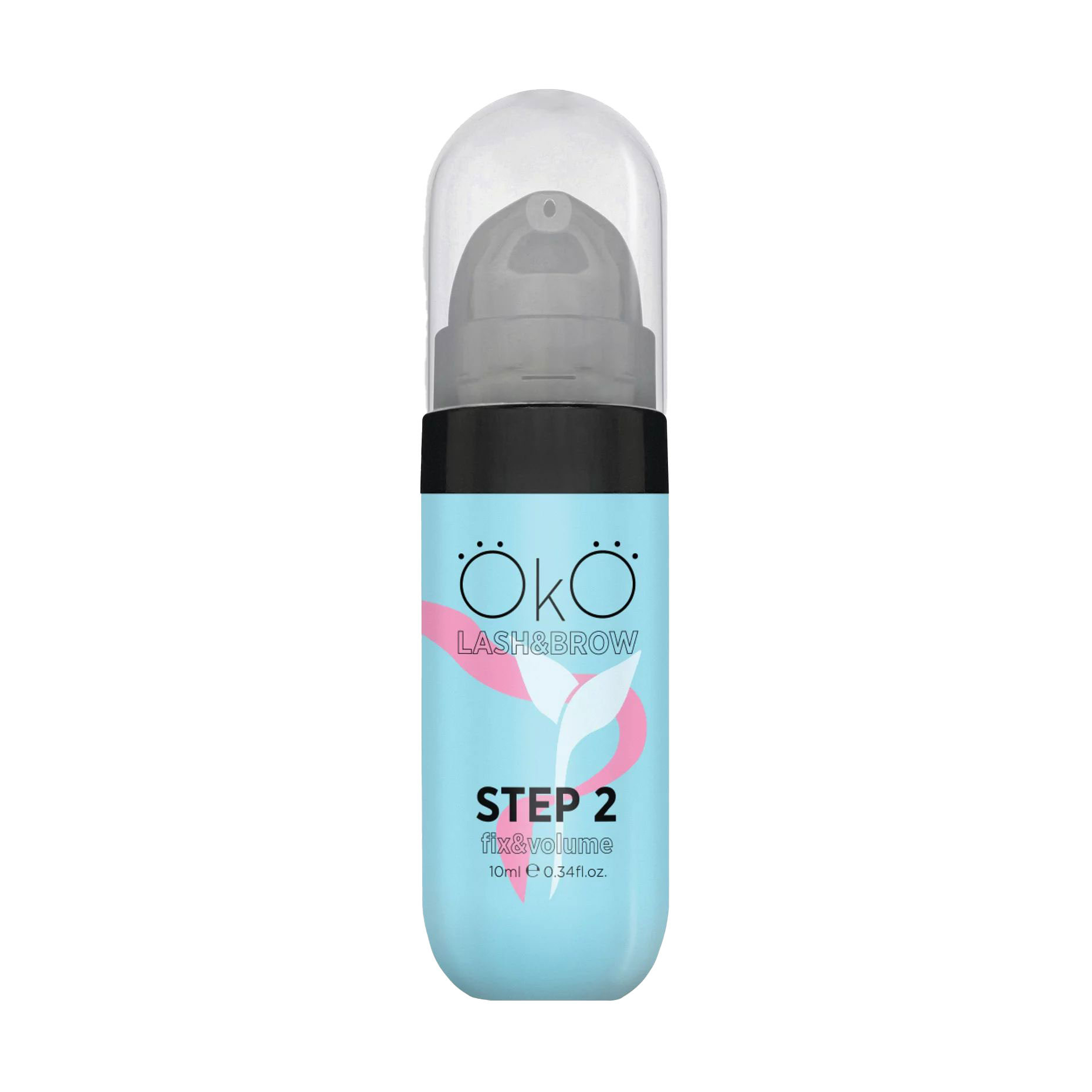 Засіб для ламінування вій та брів OkO Lash &amp; Brow Step 2 Fix &amp; Volume, 10 мл